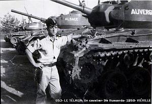 052- Le Telagh- Un cavalier- 9e hussards- 1959- Vieville